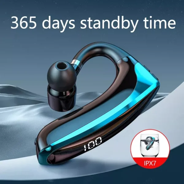 Wireless Bluetooth Headphones with Noise Cancelling & Hands-Free Microphone - Image 4