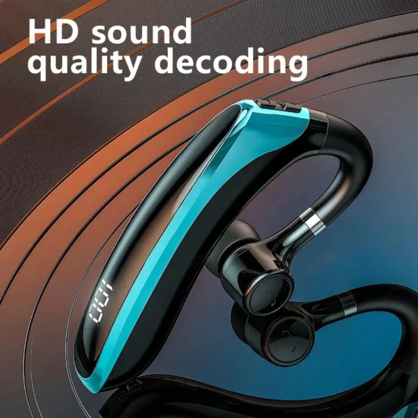 Wireless Bluetooth Headphones with Noise Cancelling & Hands-Free Microphone - Image 5
