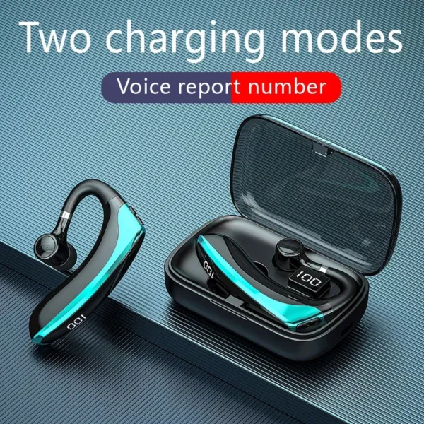 Wireless Bluetooth Headphones with Noise Cancelling & Hands-Free Microphone - Image 3