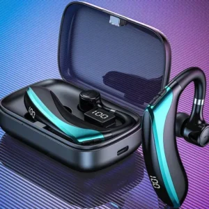 Wireless Bluetooth Headphones with Noise Cancelling & Hands-Free Microphone