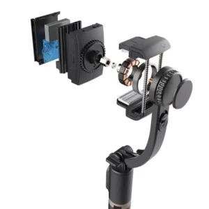 2-Axis Handheld Stabilizer Selfie Stick with Bluetooth Remote & Tripod