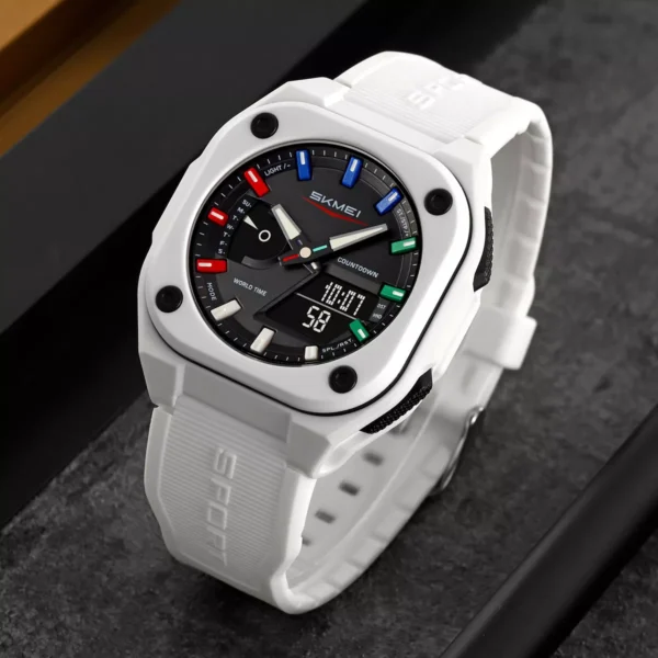 Stylish Digital Sports Watch – Waterproof Quartz Wristwatch - Image 2