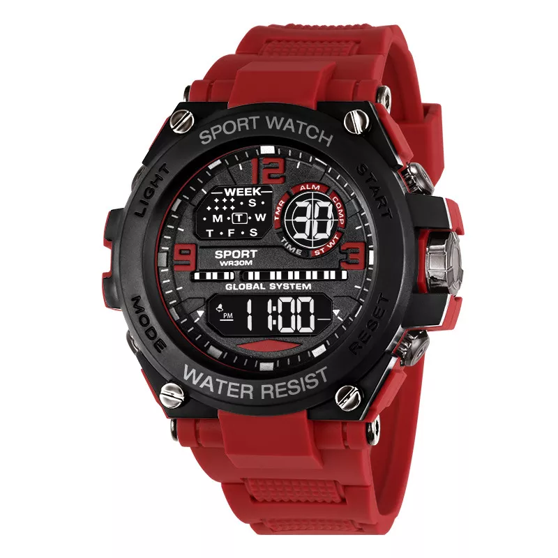 Luxury Waterproof Digital Sport Watch with Stopwatch and Calendar - Image 6