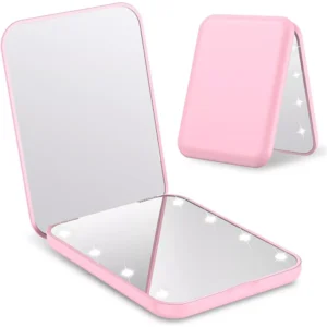 Mini LED Makeup Mirror with 2X Magnification