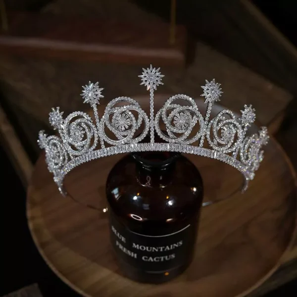 Luxury Crystal Bridal Tiara