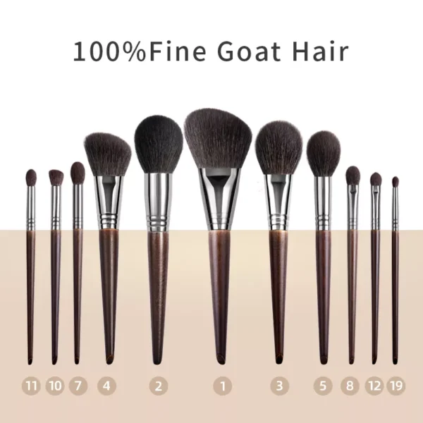 28-Piece Professional Makeup Brush Set - Image 2