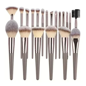 20Pcs Makeup Brush Set for Foundation, Blush, Highlighter, and Eyeshadow
