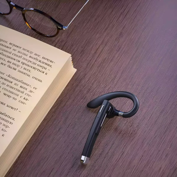 Wireless Bluetooth Headphones with Microphone - Comfortable Ear Hook Design - Image 5