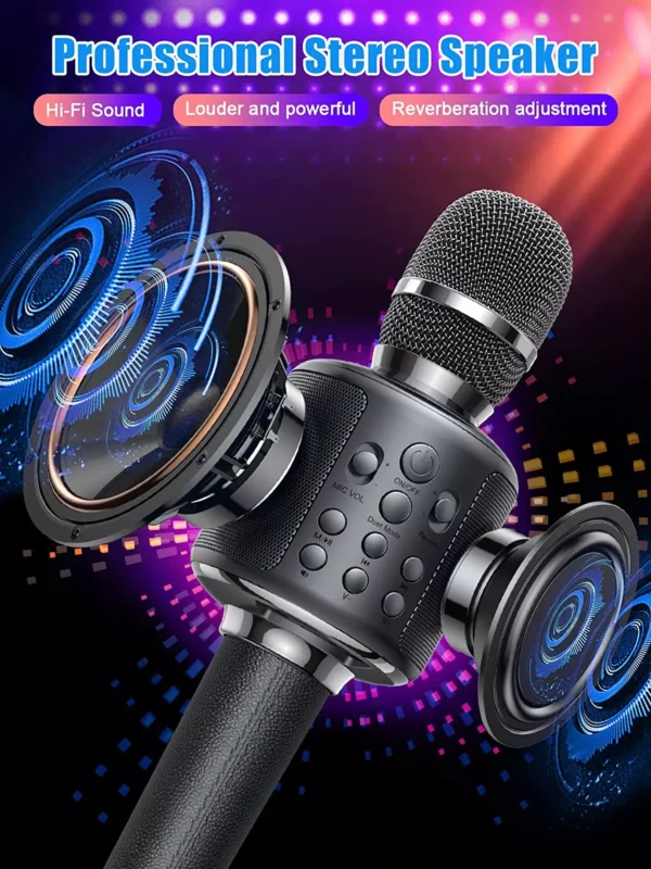 Wireless Bluetooth Karaoke Microphone - Image 2