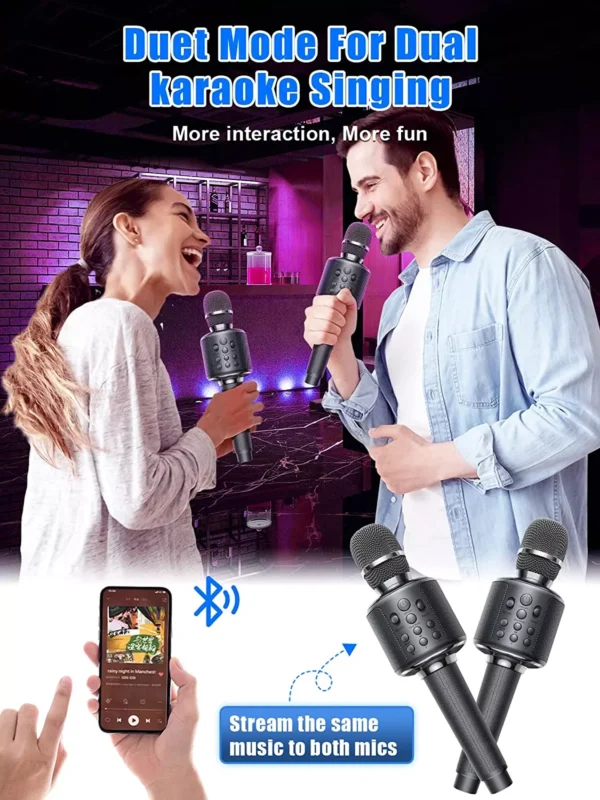 Wireless Bluetooth Karaoke Microphone - Image 3