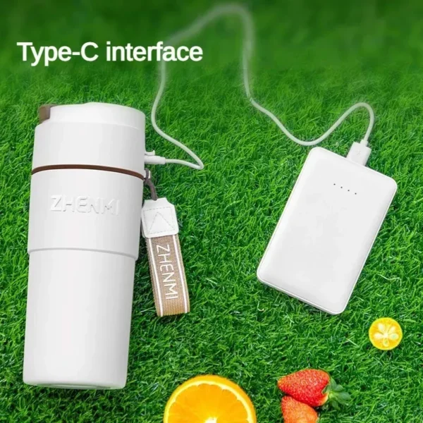 Stainless Steel Portable Juicer and Thermos Blender - Image 4