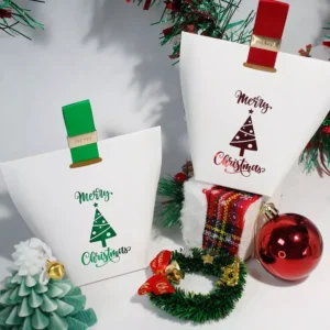 20pcs Santa Claus House Gift Boxes for Christmas and New Year