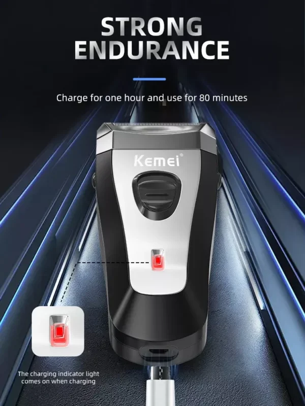 Professional USB Rechargeable Electric Shaver - Image 3