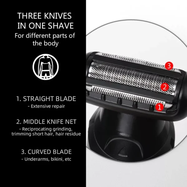 5-in-1 Electric Shaver and Trimmer - Image 5