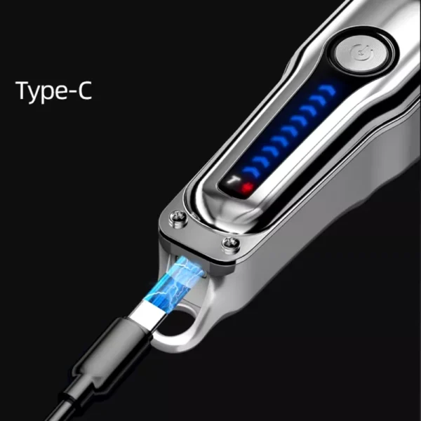 Precision Electric Hair Trimmer with Multiple Nozzles & Adjustable Length - Image 4