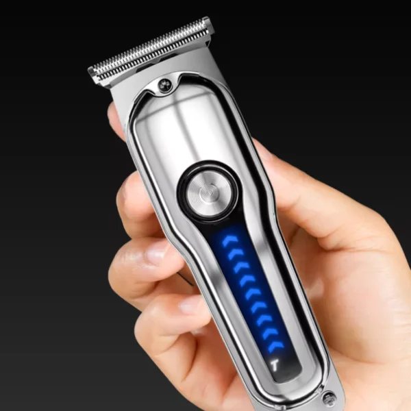 Precision Electric Hair Trimmer with Multiple Nozzles & Adjustable Length - Image 6