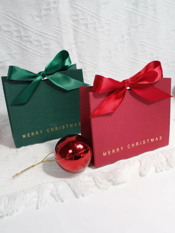 20pcs Christmas Gift Boxes – Festive Santa Claus Candy Packaging - Image 3