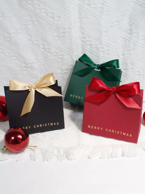 20pcs Christmas Gift Boxes – Festive Santa Claus Candy Packaging - Image 2