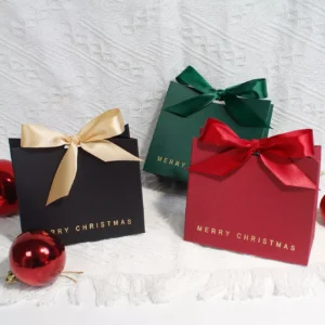 20pcs Christmas Gift Boxes – Festive Santa Claus Candy Packaging