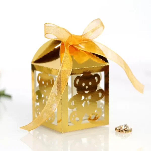 50pcs Blue Bear Candy Boxes – Perfect for Parties and Celebrations - Image 4