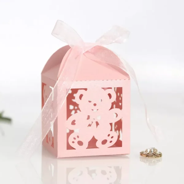 50pcs Blue Bear Candy Boxes – Perfect for Parties and Celebrations - Image 5