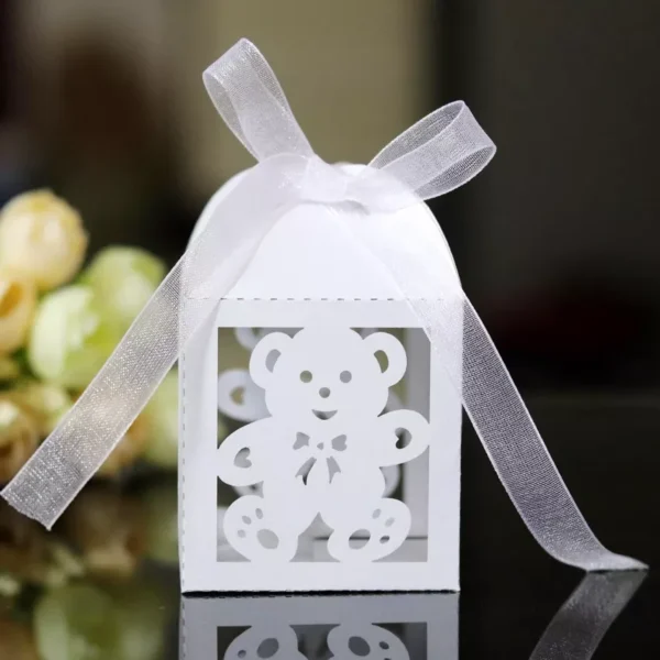 50pcs Blue Bear Candy Boxes – Perfect for Parties and Celebrations - Image 2